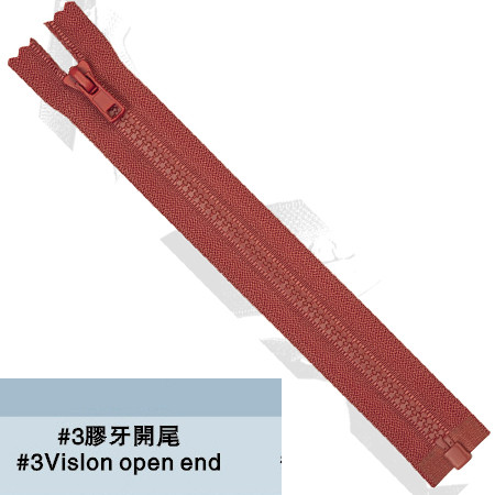 SZIP Plastic Vislon fire resistant zippers with Nomex Tpe