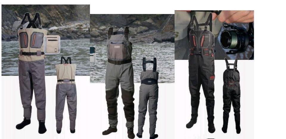 airtight zipper for fishing waders